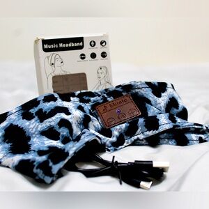 Bluetooth Music Headband(Cheetah Print)